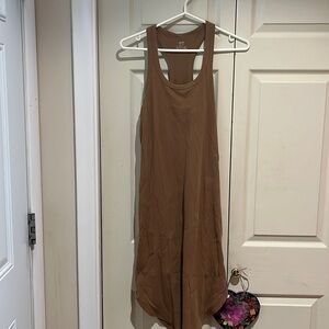 Summer tank top dress! Lightweight and very flowy. Not tight on the body.